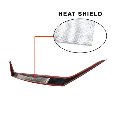 Suitable To Fit -  Ranger Next Gen (22-On) Matte Black Bonnet Guard With Ranger Lettering