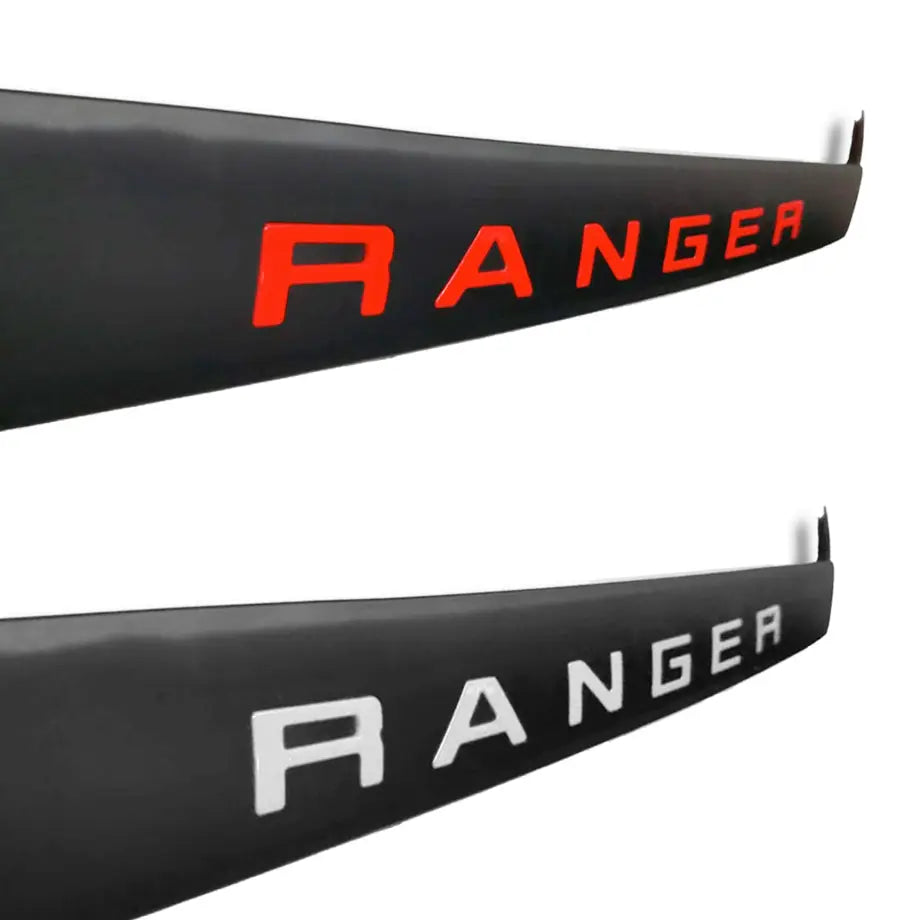 Suitable To Fit -  Ranger Next Gen (22-On) Matte Black Bonnet Guard With Ranger Lettering