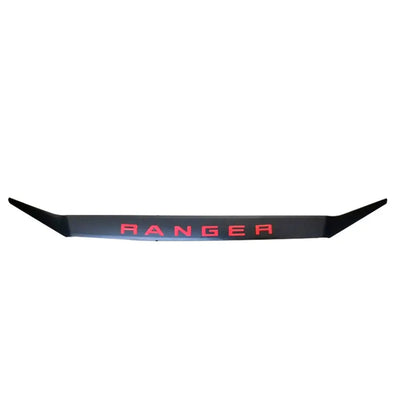 Suitable To Fit -  Ranger Next Gen (22-On) Matte Black Bonnet Guard With Ranger Lettering