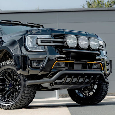 Suitable To Fit - Ranger Next Gen (22-On) Outback Style Matte Black Lower Nudge Bar