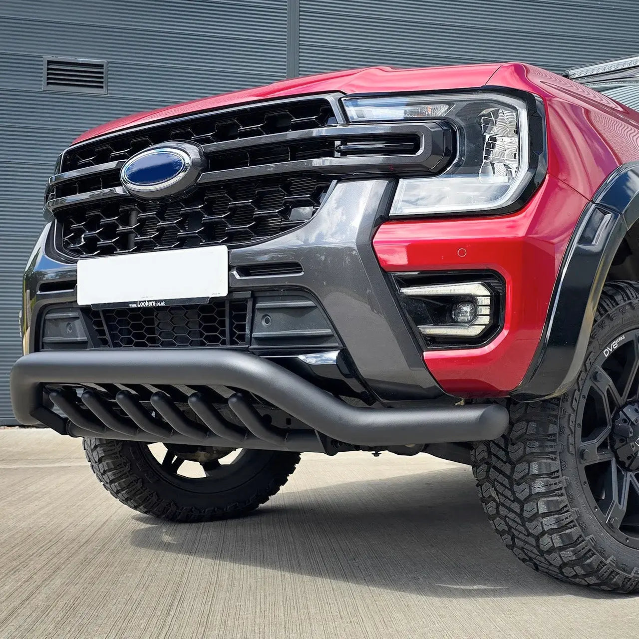 Suitable To Fit - Ranger Next Gen (22-On) Outback Style Matte Black Lower Nudge Bar