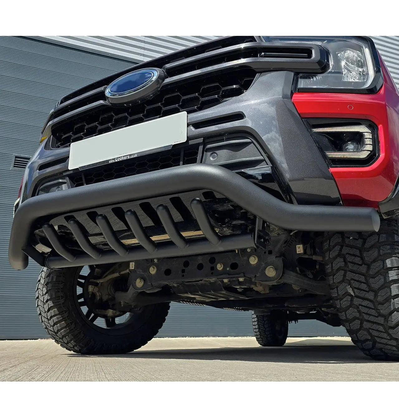 Suitable To Fit - Ranger Next Gen (22-On) Outback Style Matte Black Lower Nudge Bar