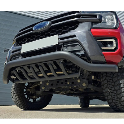 Suitable To Fit - Ranger Next Gen (22-On) Outback Style Matte Black Lower Nudge Bar