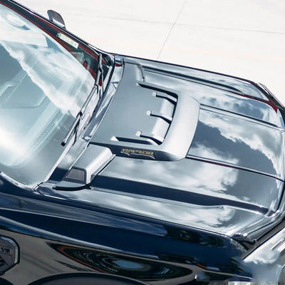 Suitable To Fit -  Ranger Next Gen (22-On) Raptor Style 3-Piece Plastic Bonnet Scoop