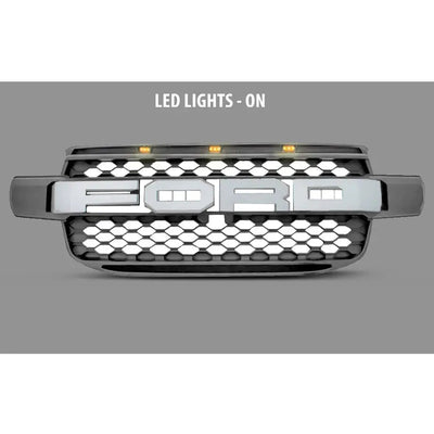 Suitable To Fit - Ranger Next Gen (22-On) Raptor Style LED Upgrade Grille