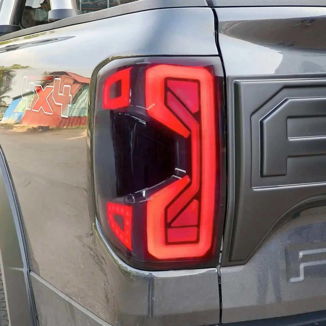 Suitable To Fit - Ranger Next Gen (22-On) Smoked Black Raptor Style LED Tailights