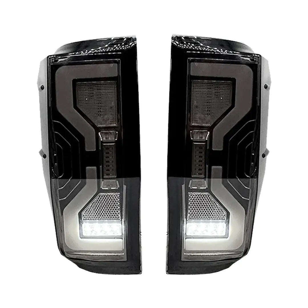 Suitable To Fit -  Ranger T6/T7/T8 (12-22) Next Gen Raptor Style Smoked Black LED Taillights