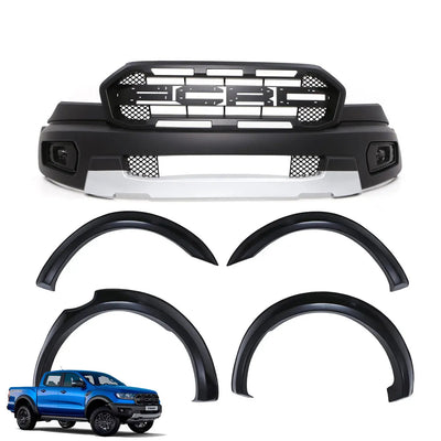 Suitable To Fit - Ranger T7 (16-21) Raptor Style Conversion Body Kit