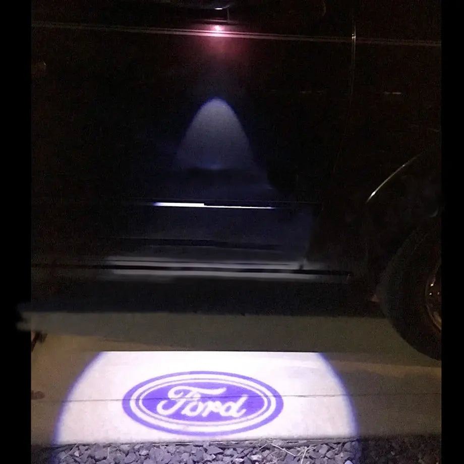 Suitable To Fit - Ranger T6 / T7 / T8 (12-21) Side Mirror LED Projector Puddle Light With Logo