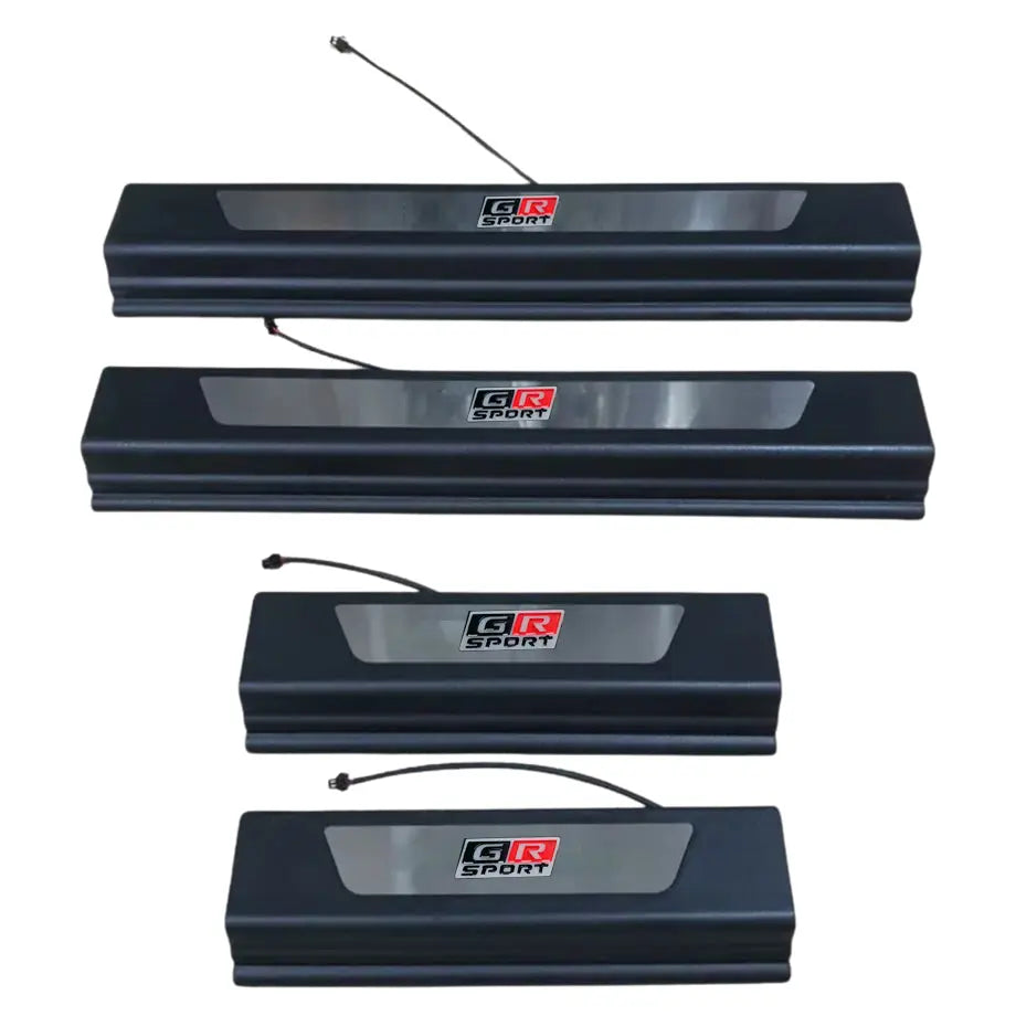 Suitable To Fit -Toyota Hilux (15-On) GR Sport Style LED Light Up Door Sills