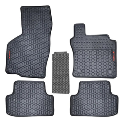 Suitable To Fit -  V-W Golf 7 Custom Rubber Car Mats (5-Piece)