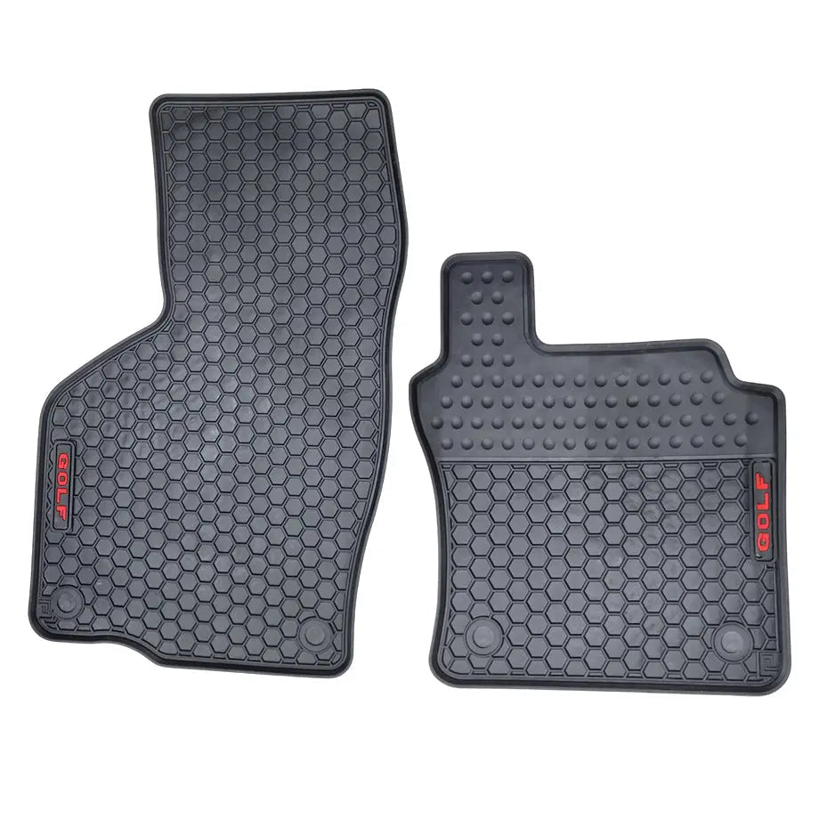 Suitable To Fit -  V-W Golf 7 Custom Rubber Car Mats (5-Piece)