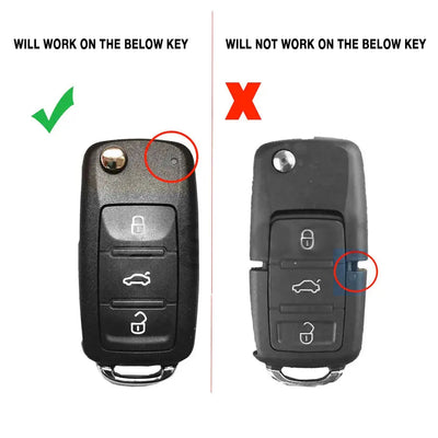 Golf 8 Style 3-Button Switch Blade Conversion Key