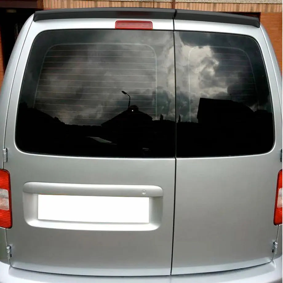 Suitable To Fit - VW Caddy (05-20) Panel Van Gloss Black 2-Piece Roof Spoiler