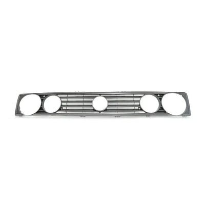 Suitable To Fit - VW Golf 1 Big Badge Double Headlight Grille (Plastic)