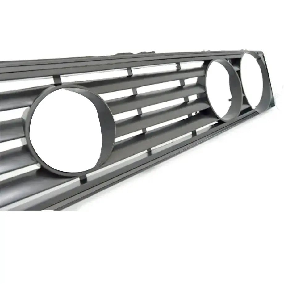 Suitable To Fit - VW Golf 1 Big Badge Double Headlight Grille (Plastic)
