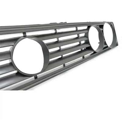 Suitable To Fit - VW Golf 1 Big Badge Double Headlight Grille (Plastic)
