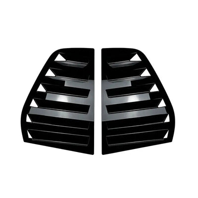 Suitable To Fit - VW Golf 4 Gloss Black Plastic Side Window Louver