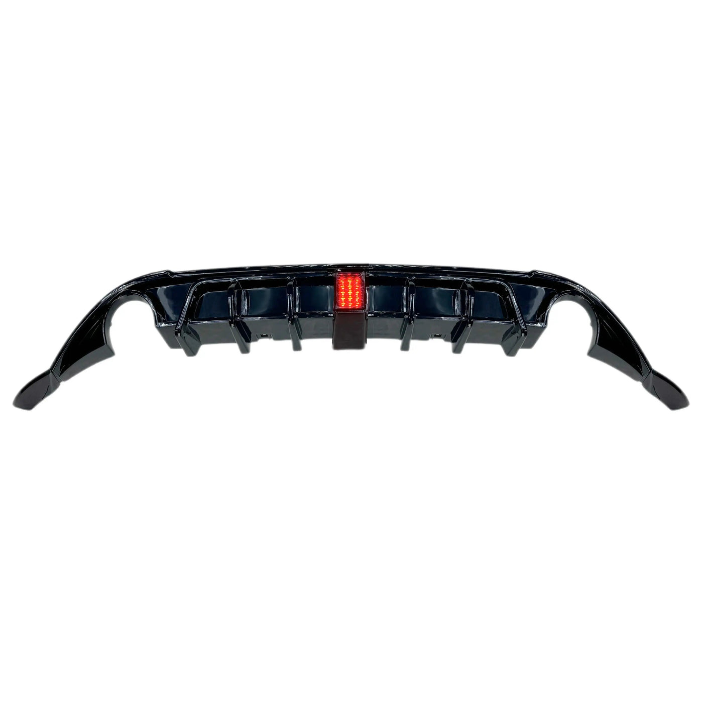 Suitable To Fit - VW Golf 7 GTI F1 Style Gloss Black Diffuser