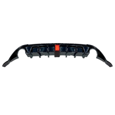 Suitable To Fit - VW Golf 7 GTI F1 Style Gloss Black Diffuser