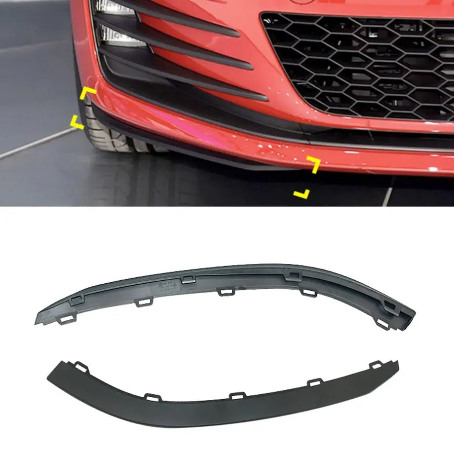 Suitable To Fit - VW Golf 7 GTI OEM Style Front Bumper Splitter