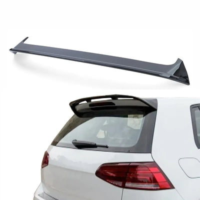 Suitable To Fit - VW Golf 7 TSI Gloss Black Plastic Roof Spoiler