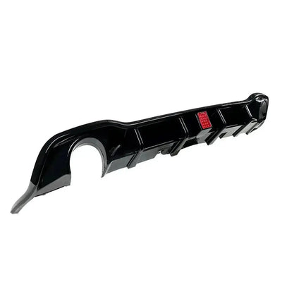 Suitable To Fit - VW Golf 8 GTI F1 Style Gloss Black Diffuser