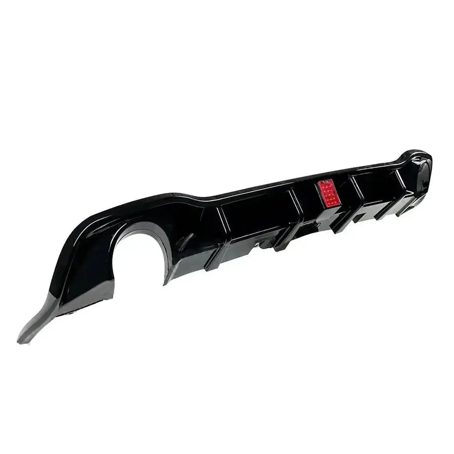 Suitable To Fit - VW Golf 8 GTI F1 Style Gloss Black Diffuser With Remote