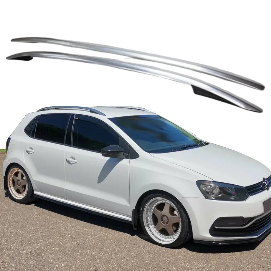 Suitable To Fit - VW Polo 6 Cross Polo Style Stick-On Roof Racks