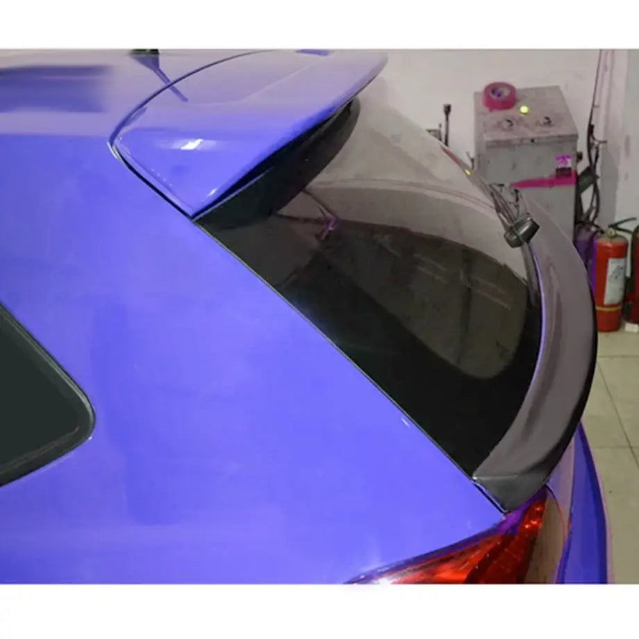 Suitable To Fit - VW Polo 6 Gloss Black Rear Middle Wing Spoiler