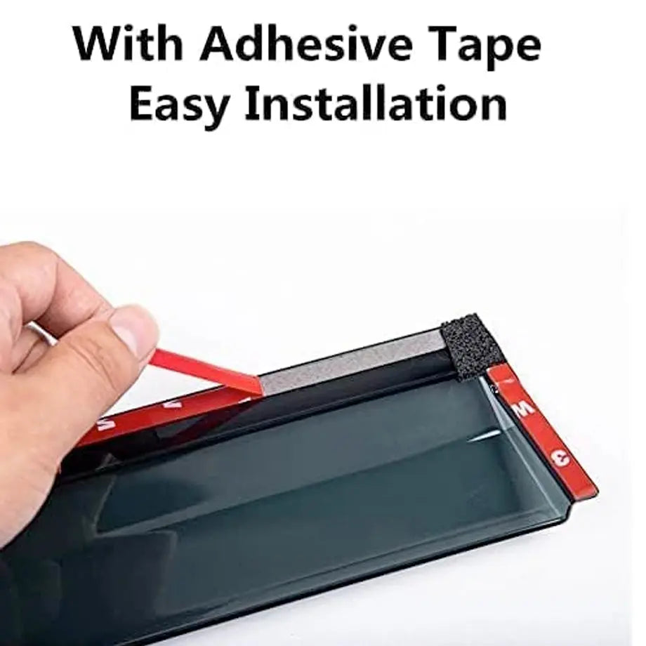 Suitable To Fit - VW Polo 9N3 / Vivo Sedan (05-17) Black Windshield (4-Piece)