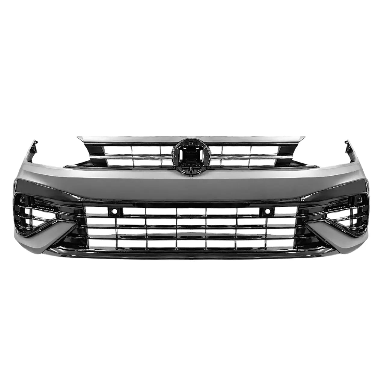 Suitable To Fit - V-W Polo 8AW (18-22) Golf 8R Style Plastic Front Bumper Upgrade