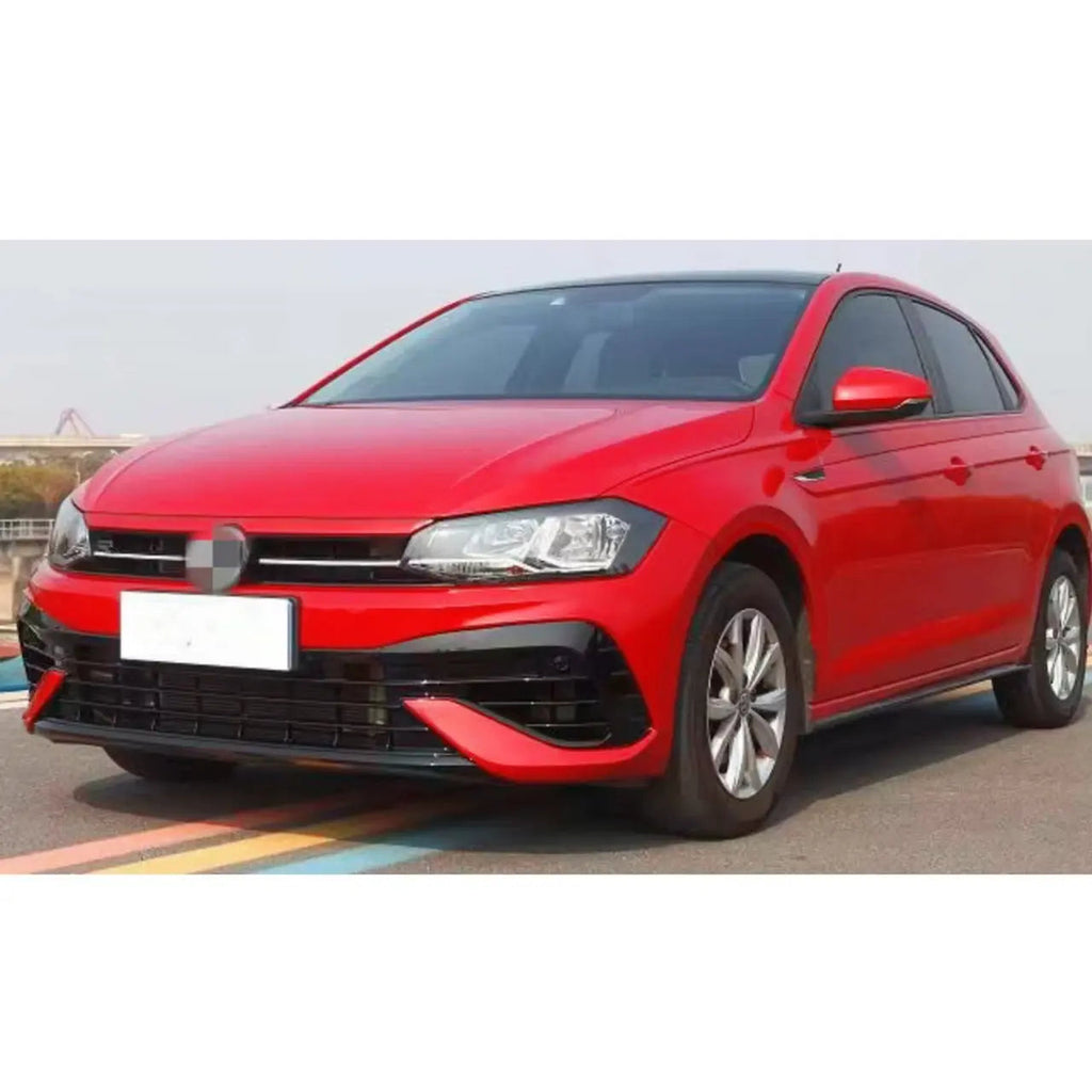 Suitable To Fit - V-W Polo 8AW (18-22) Golf 8R Style Plastic Front Bumper Upgrade