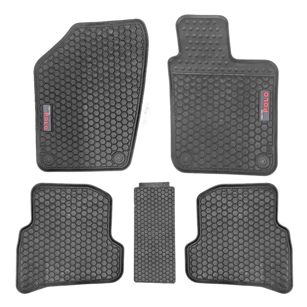 Suitable To Fit - VW Polo 6 / Vivo Custom Rubber Car Mats (5-Piece)