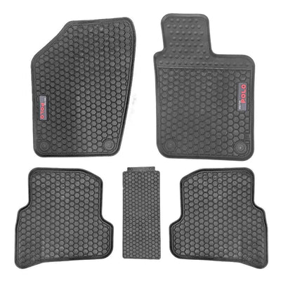 Suitable To Fit - VW Polo 6 / Vivo Custom Rubber Car Mats (5-Piece)