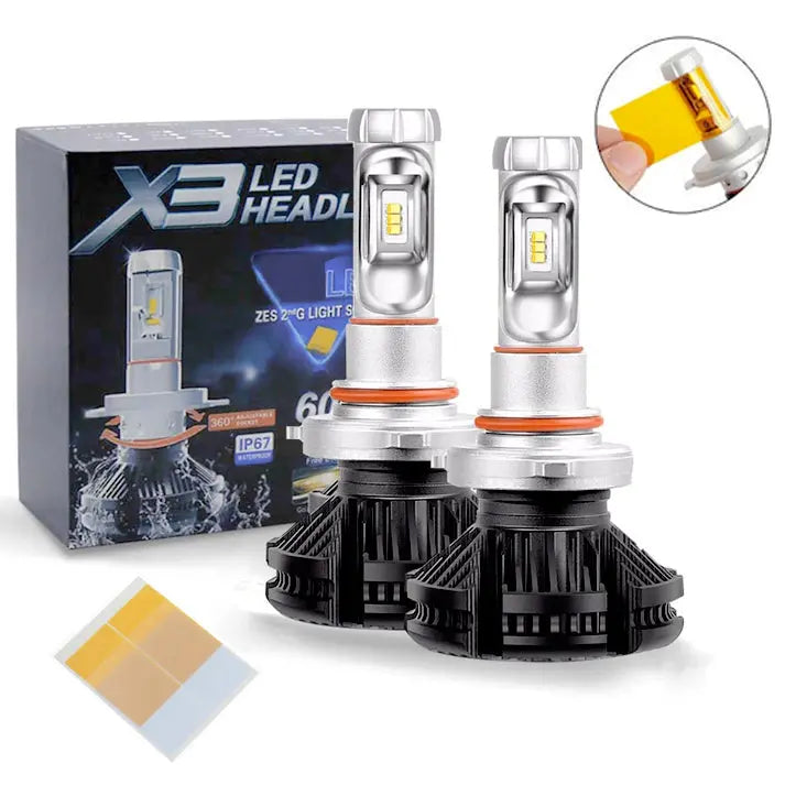 Suzuki Jimny - H4 X3 LED Headlight Bulb Kit