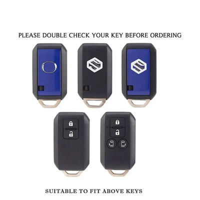 Suzuki Jimny Soft Shell Key Case Cover - (Silver)