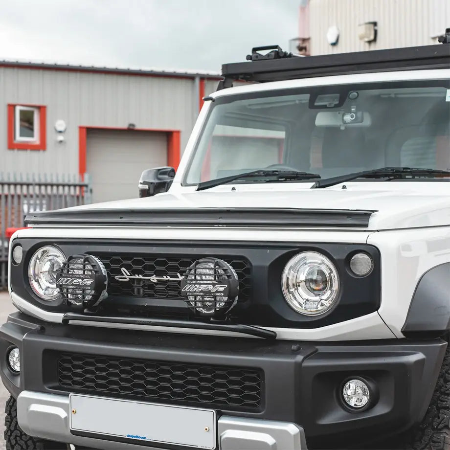 Suzuki Jimny (18-On) Gloss Black Slim Bonnet Guard