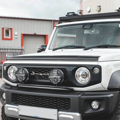 Suzuki Jimny (18-On) Gloss Black Slim Bonnet Guard