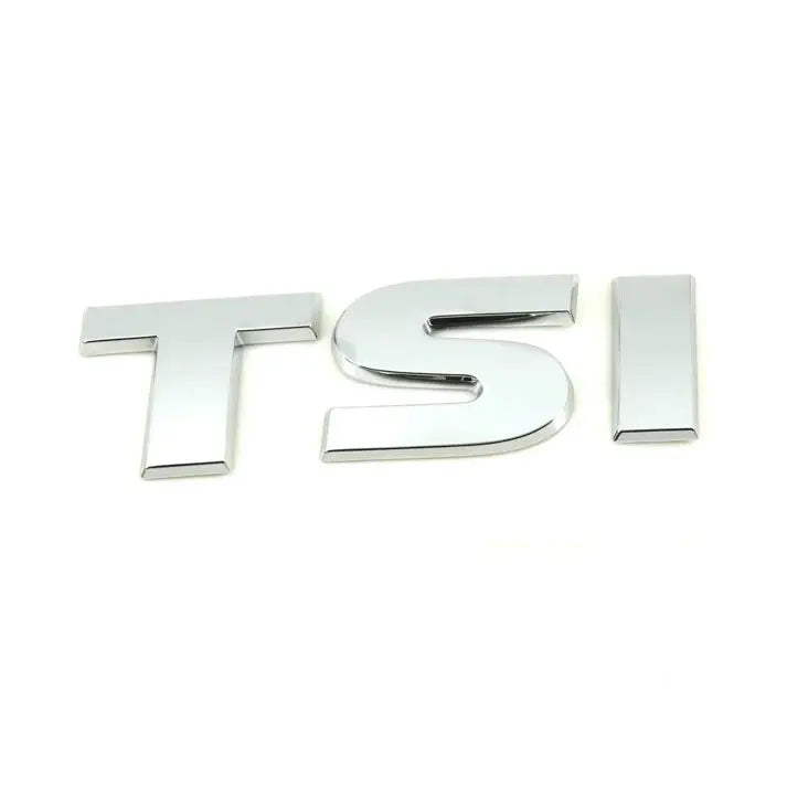TSI Chrome Lettering Badge