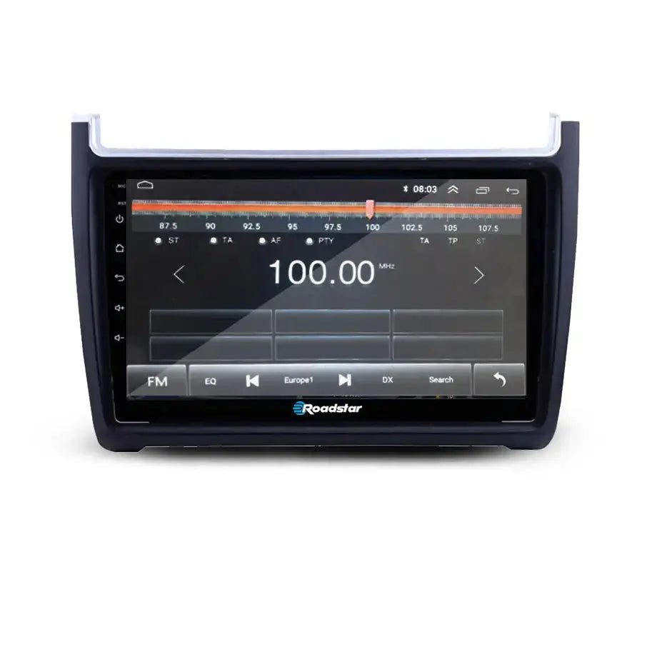 Suitable To Fit VW Polo 6 GTI / TSI (12-On) - 9 Inch Roadstar Android Entertainment & GPS System