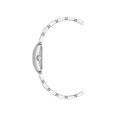 TWO TONE LUXE LINK WATCH SILVER GOLD