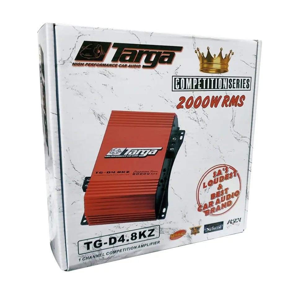 Targa TG-D4.8KZ Competition Series Monoblock Amplifier (2000W RMS)