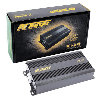 Targa TG-D4.26000 Compact 4-Channel Amplifier - 220RMS x 4