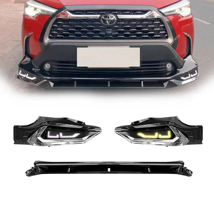 Toyota Corolla Cross (21-On) GR Sport Style Gloss Black Body Kit (13-Piece)