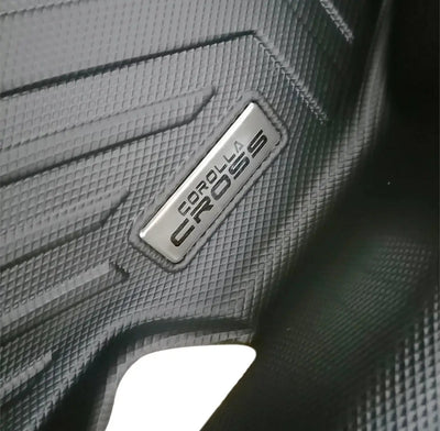 Toyota Corolla Cross (21-On) Moulded TPE Rubber Floor Mats (3-Piece)