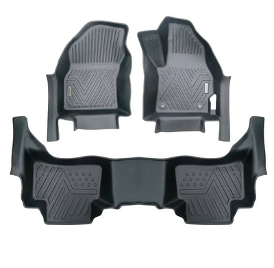 Toyota Corolla Cross (21-On) Moulded TPE Rubber Floor Mats (3-Piece)