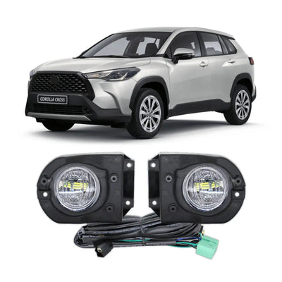 Toyota Corolla Cross (21-On) OEM Style Fog Lights With Wiring