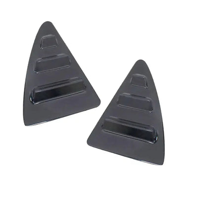 Toyota Corolla Professional Gloss Black Plastic Side Window Louver