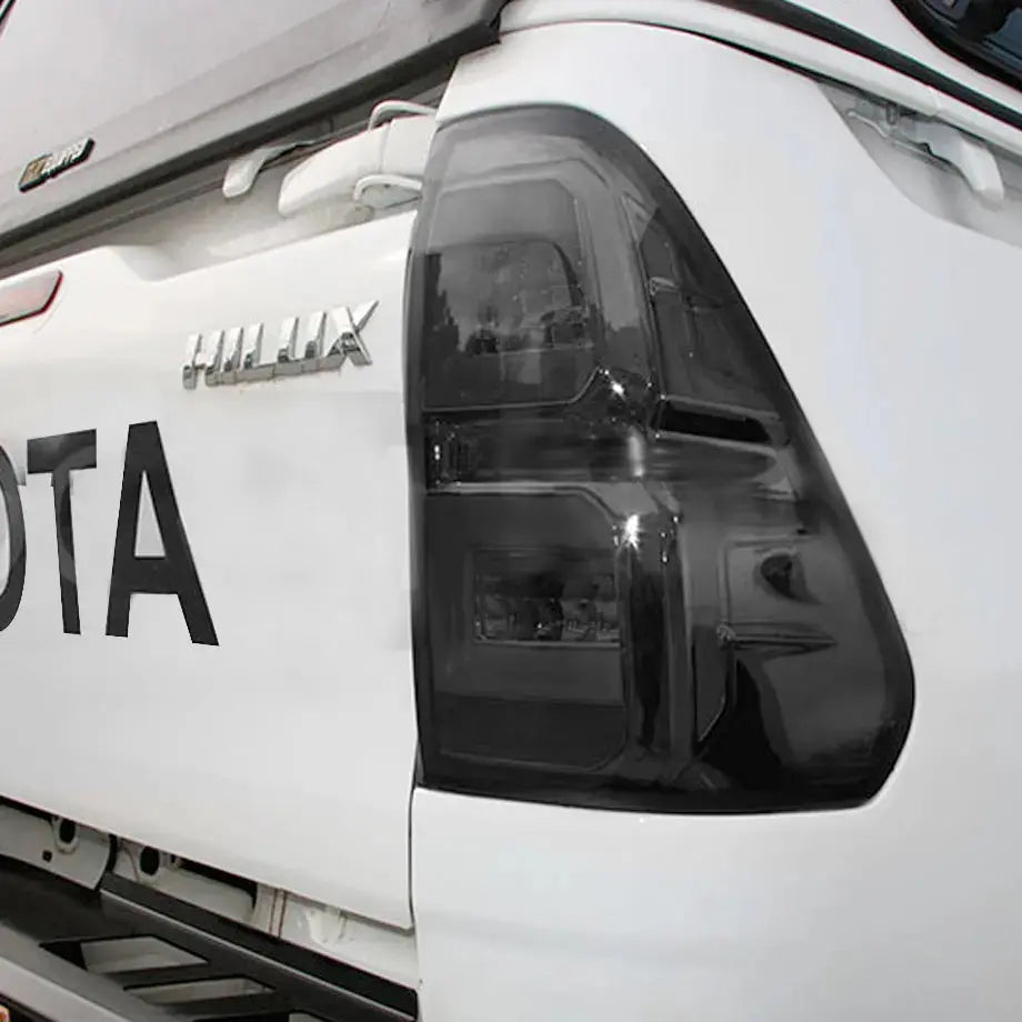 Toyota Hilux Revo (16-On) Smoked Black LED Taillights